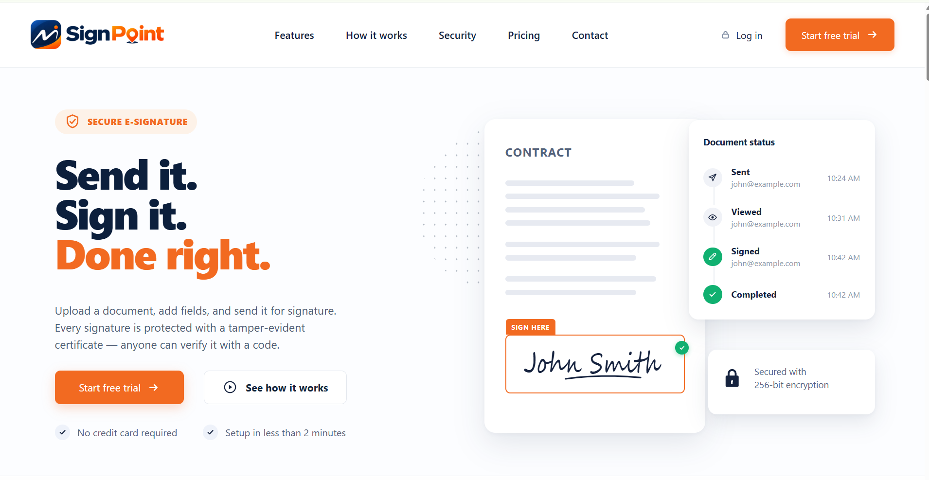 SignPoint - Digital Signatures